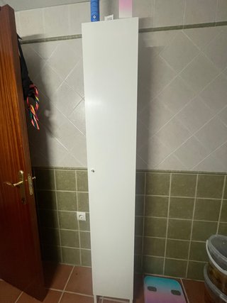 Mueble de baño alto blanco IKEA