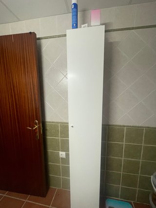 Mueble de baño alto blanco IKEA