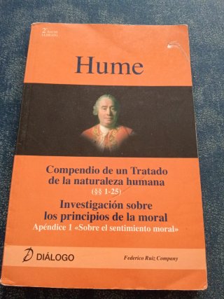 Libro de filosofía 2° de bachillerato. Hume