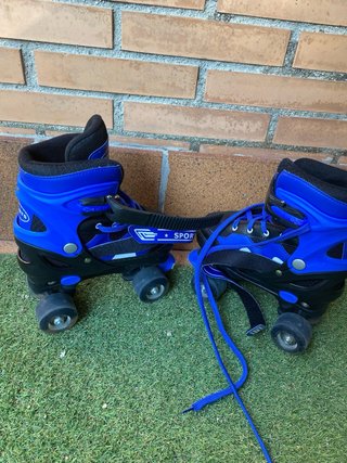 Patines infantiles 4 ruedas y protecciones