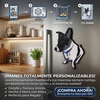 Imán personalizado 3D