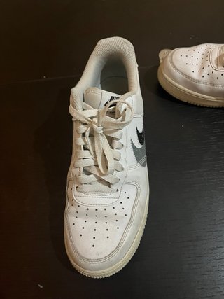 Nike Air Force 1 Scarpe Grigio Bianco