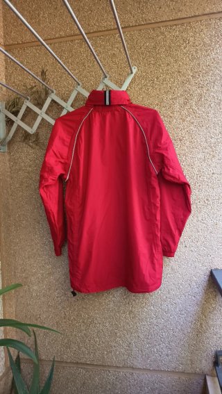 Parka Regatta Roja Chubasquero Cortavientos