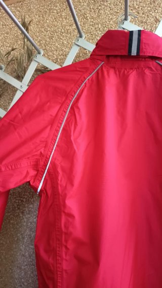 Parka Regatta Roja Chubasquero Cortavientos