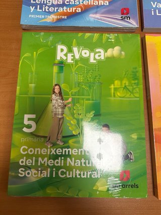 Pack libros texto SM Revuela 5. Trimestres. NUEVOS