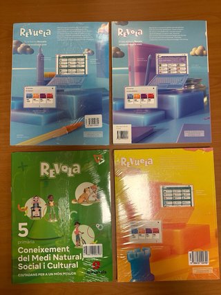 Pack libros texto SM Revuela 5. Trimestres. NUEVOS