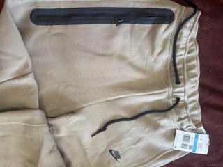 Nike Tech Fleece Pantalones Beige Talla M