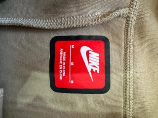 Nike Tech Fleece Pantalones Beige Talla M