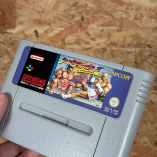 Street Fighter II Turbo SNES PAL UK