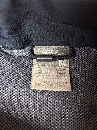 Chaqueta Nike Hombre Gris Negra