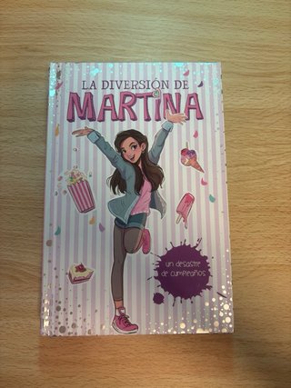 4 Libros de la serie de La Diversión de Martina.