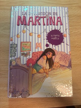 4 Libros de la serie de La Diversión de Martina.
