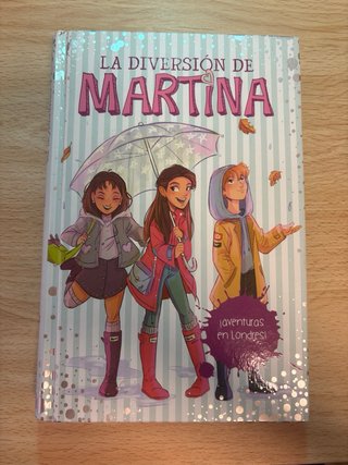 4 Libros de la serie de La Diversión de Martina.