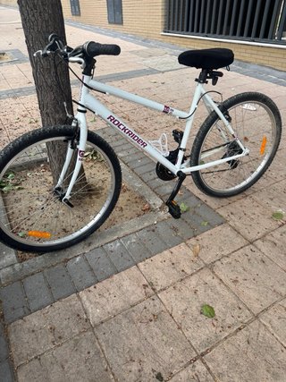 Bicicleta Rockrider Blanca