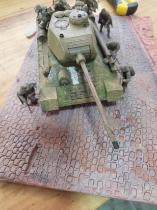 Maqueta Tanque Soviético WWII