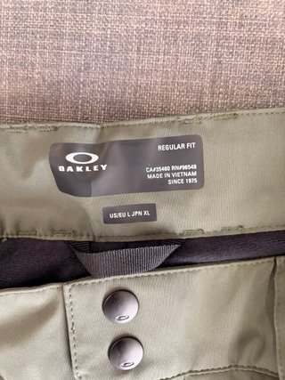 Pantalón Oakley Gore-Tex Verde Talla M