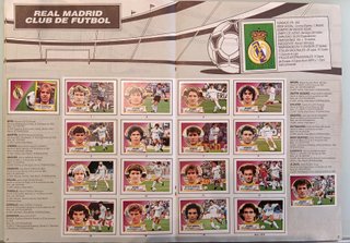 Álbum cromos Liga 88-89