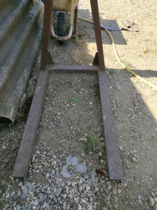 Pinzas para grúa portapalets