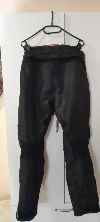 Traje Moto Aventura/Touring Negro/Rojo
