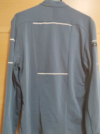 Giubbotto da corsa Kiprun blu e nero