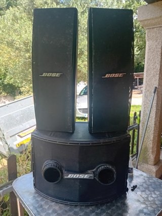 Altavoces Bose Negros