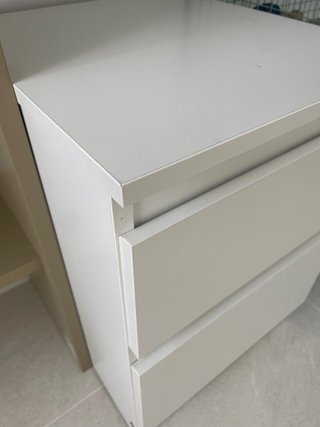 Cómoda Malm Ikea Blanca
