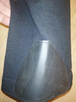 Pantalón de esquí negro con tirantes