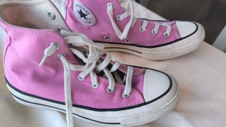 Sneakers Converse rosa. Ottime condizioni.
