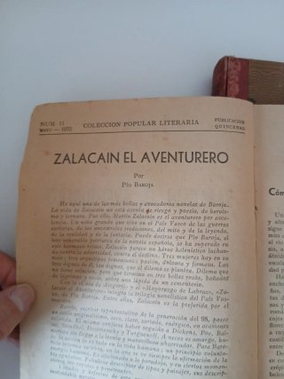 2 libros antiguos: pío Baroja y capitán Marryat