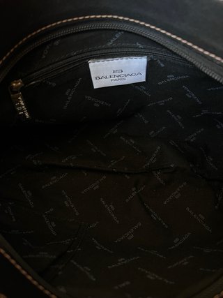 Borsa Balenciaga Pelle Nera Vintage