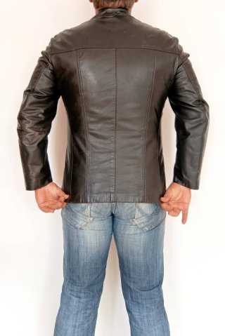 Chaqueta vintage cuero auténtico S Medidas indicad