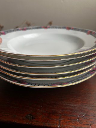 Platos hondos porcelana Bavaria