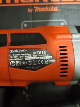 Taladro Percutor Maktec MT815 by Makita Nuevo