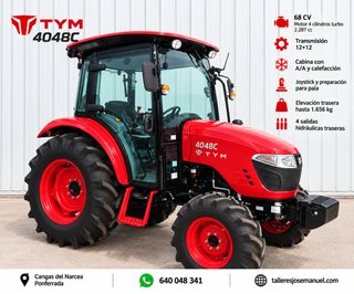 Tractor TYM 4048C 68 CV