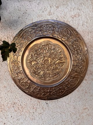 Plato decorativo indio 58 cm