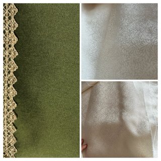 Corte para Corpiño Fallera Damasco Floral Beige