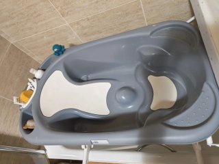 Bañera bebé CAM gris