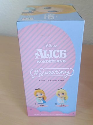Figura Disney Alice #Sweetiny Banpresto Alicia