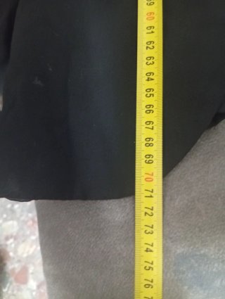 Americana Zara Man Negra Talla M (48)