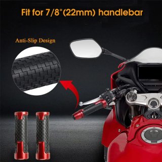 Punhos TMAX 500/530/560 Vermelho