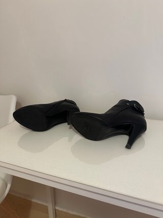 Botines altos tacón