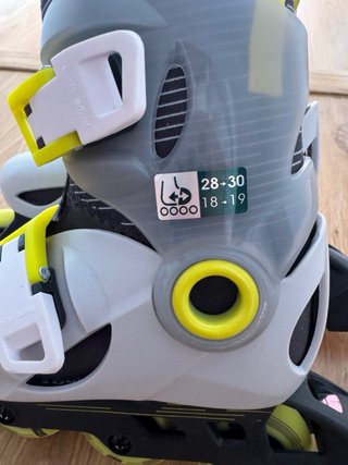 Patines en línea ajustables 3 tallas para niños