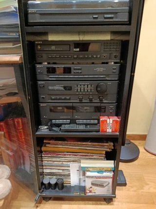 Equipo Sony LBT-D105 Vintage + Tocadiscos