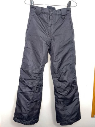 Pantalón nieve niño unisex Crivit T.134-140 negro