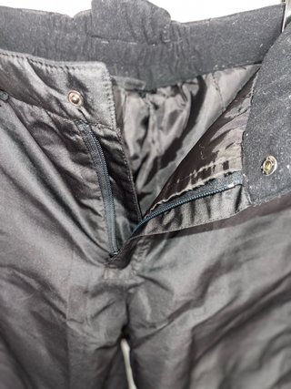 Pantalón nieve niño unisex Crivit T.134-140 negro