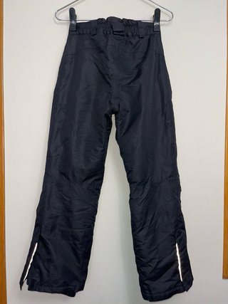 Pantalón nieve niño unisex Crivit T.134-140 negro