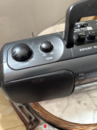 Radio Sony AM/FM Cassette Player/Recorder