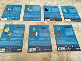 DVDs de Tintín