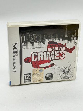 VIDEOGIOCO UNSOLVED CRIMES NINTENDO DS G5127