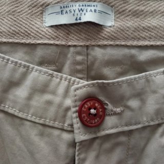 Pantaloni uomo casual beige taglia 44